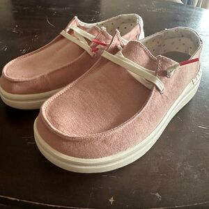 BRAND NEW no box - Pink Hey Dudes